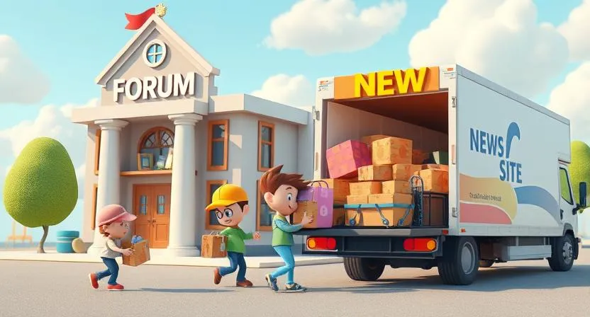 Закрытие форума и запуск нового сайта новостей